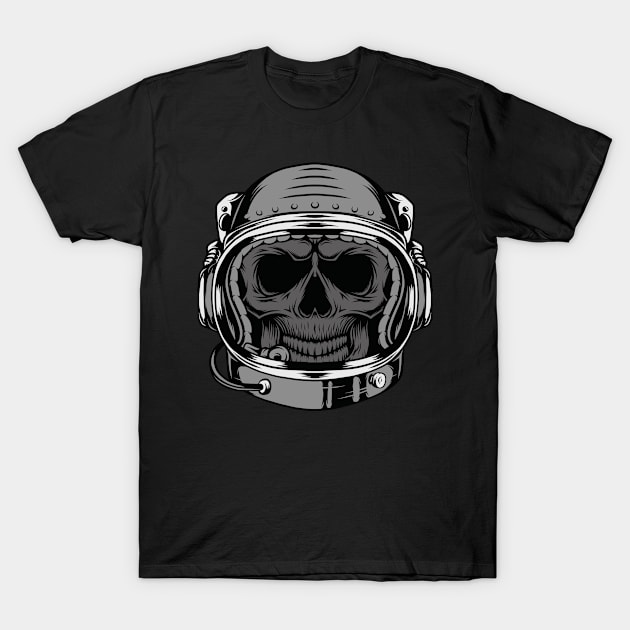 Astronaut skull T-Shirt by ShirtyLife